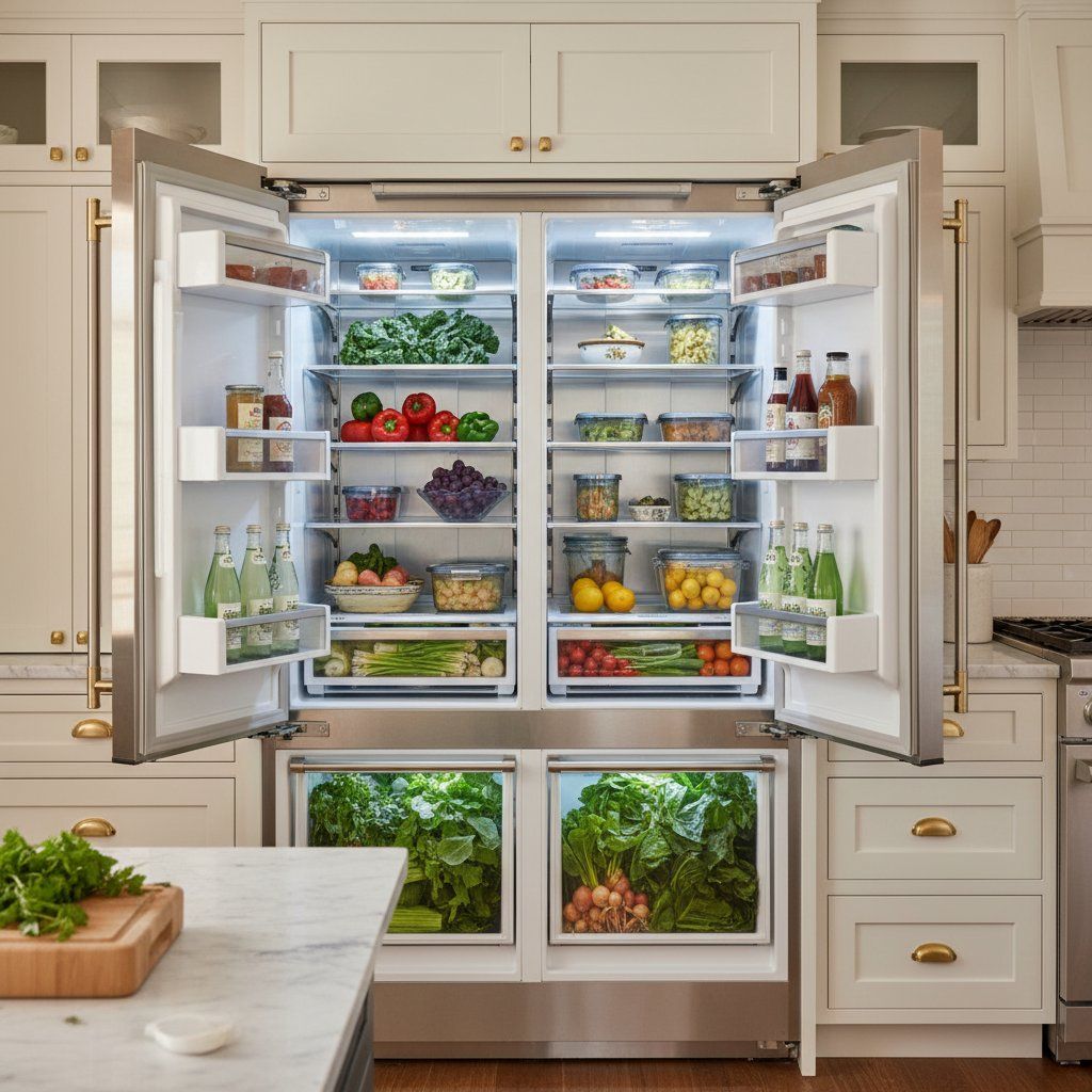 Premium built-in refrigeration